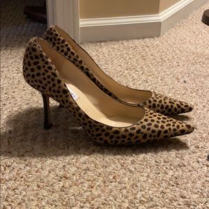 Jimmy Choo Cheetah High Heels